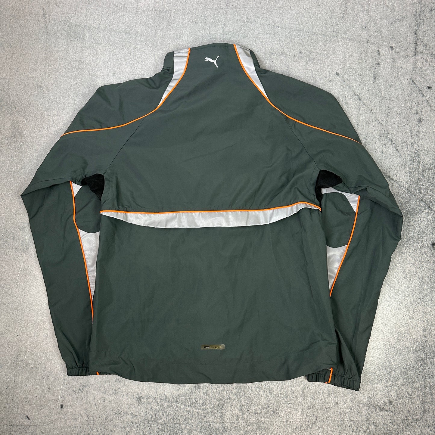 Vintage Puma Trainingsjacke Grau (S)