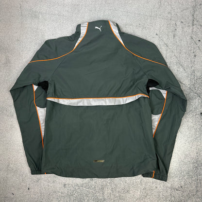 Vintage Puma Trainingsjacke Grau (S)