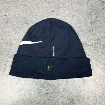 Vintage Nike Lumley F.C. Dri-Fit Mütze Dunkelblau