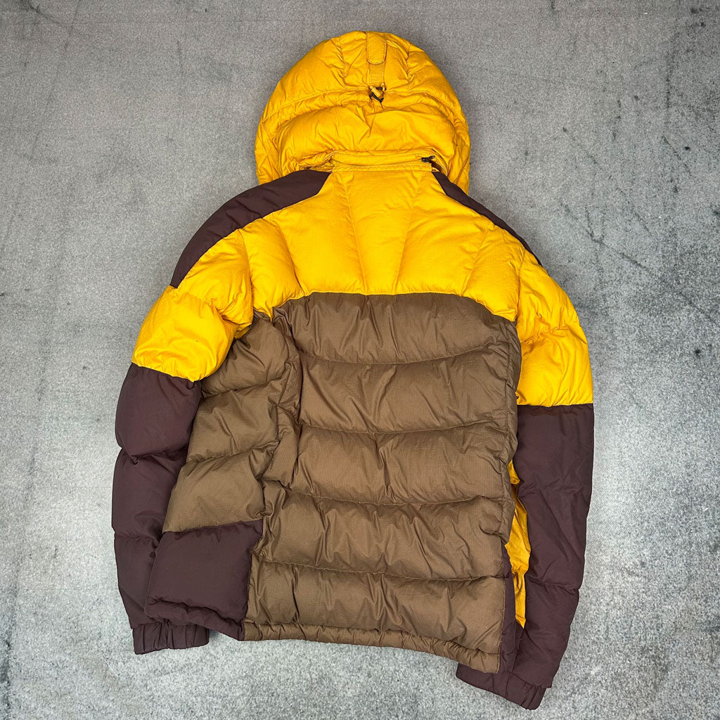 Montbell Pufferjacke EX700+ Braun/Gelb (L)