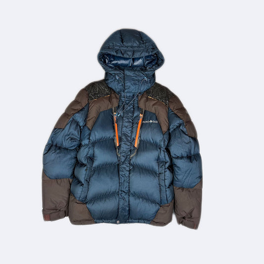 Montbell Pufferjacke EX800 Blau/Braun (L)