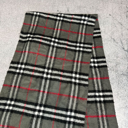 Vintage Burberry Cashmere Schal Grau