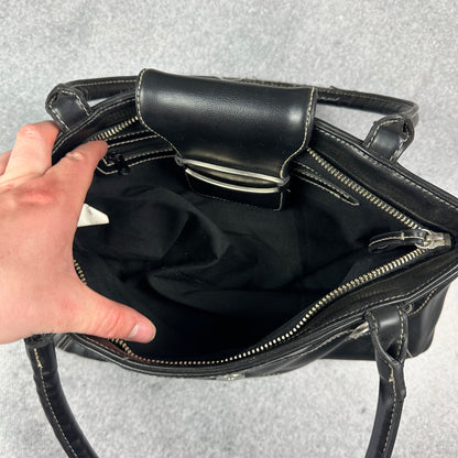 Y2K Handtasche Schwarz