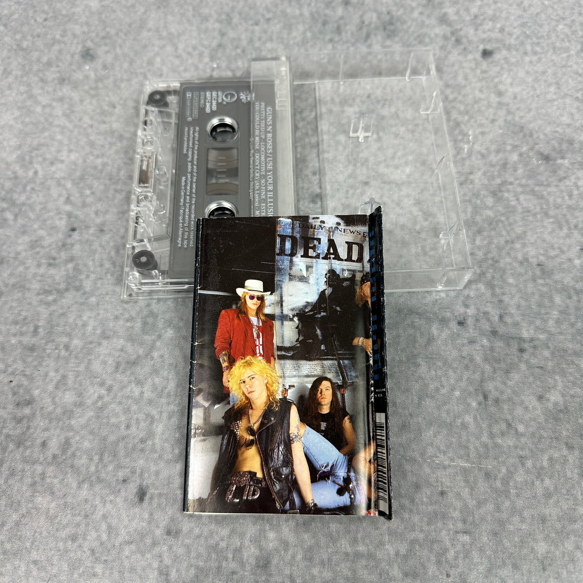 Guns N’ Roses – Use Your Illusion II Kassette / Cassette Tape – 1991 Vintage