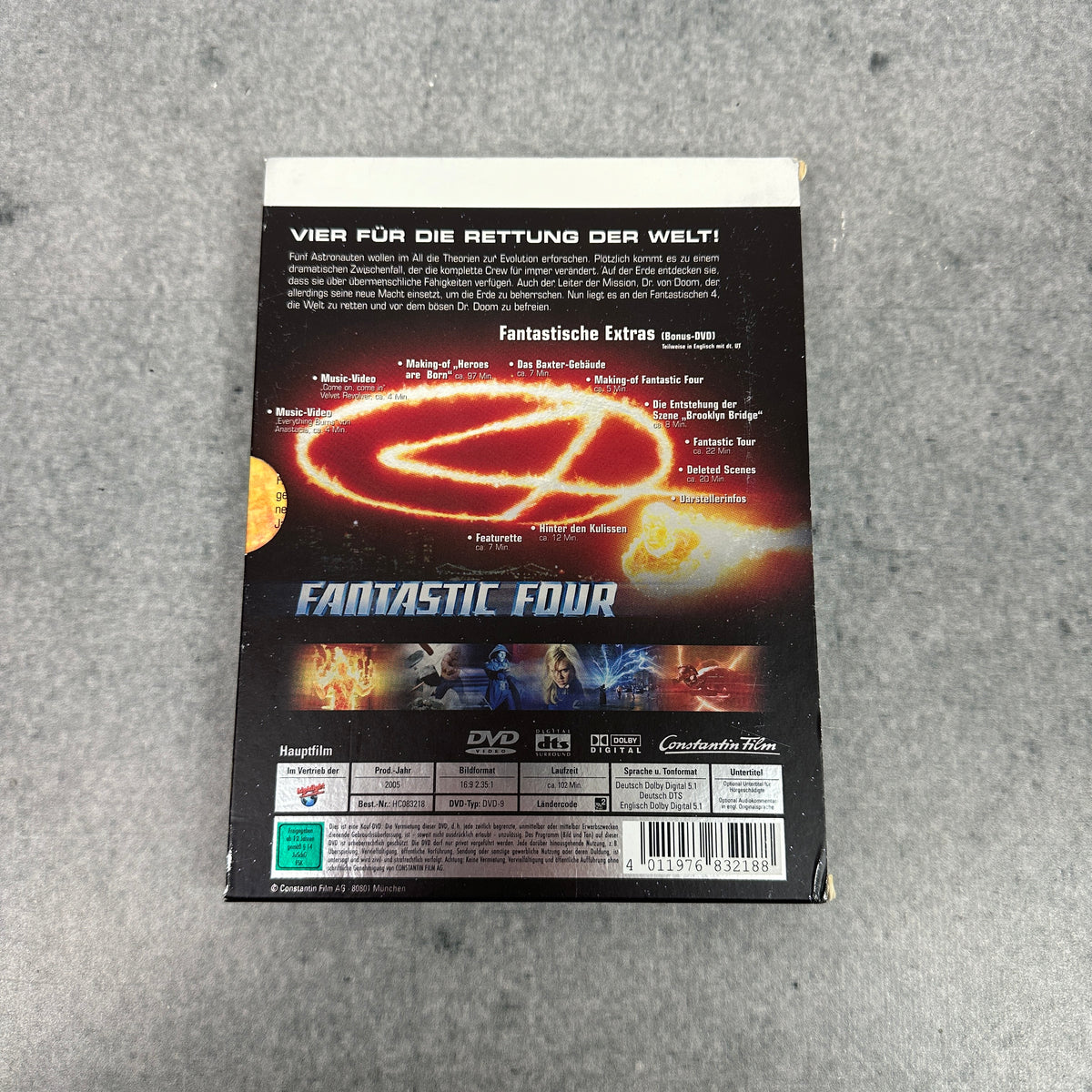 Fantastic Four – Premium Edition | 2-DVD Set | 2005 | Marvel