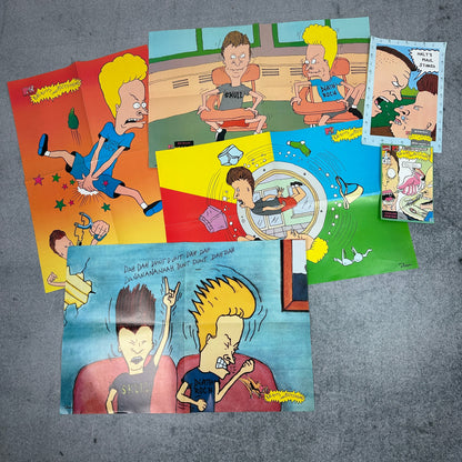 Beavis and Butt-Head Comics #1–5 | 1994 | Marvel / MTV | inkl. Original-Poster