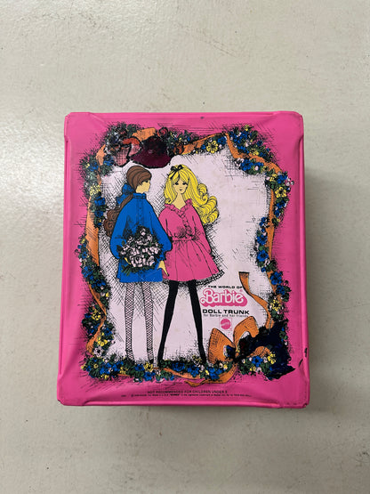 Vintage Barbie Doll Trunk Mattel 1968