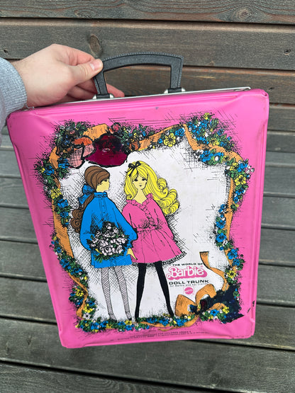 Vintage Barbie Doll Trunk Mattel 1968