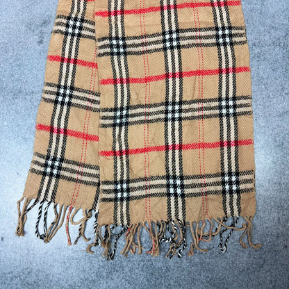 Vintage Burberry Cashmere Schal Beige