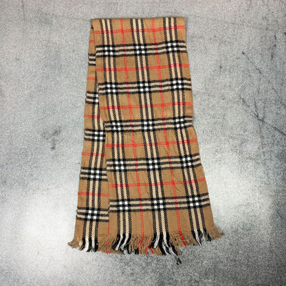 Vintage Burberry Cashmere Schal Braun