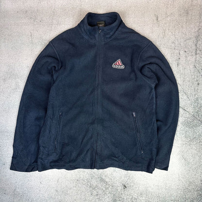 Vintage Adidas Fleece Dunkelblau (S)