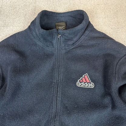 Vintage Adidas Fleece Dunkelblau (S)