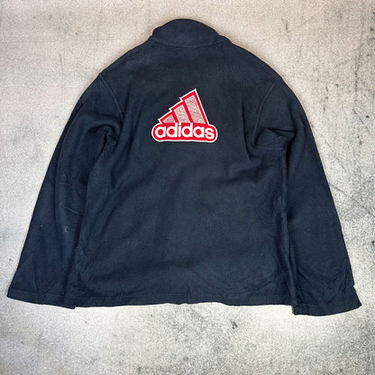 Vintage Adidas Fleece Dunkelblau (S)