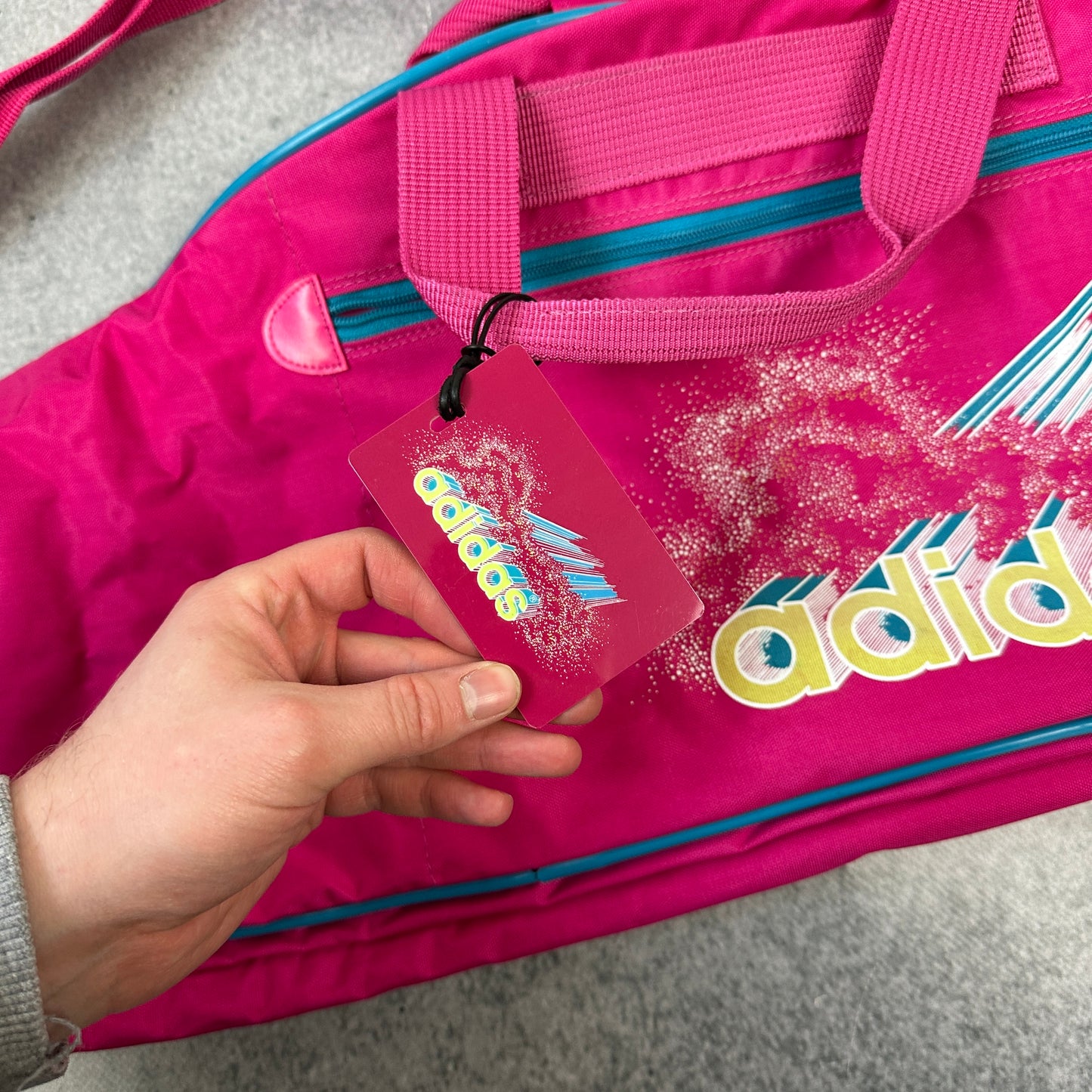 Vintage Adidas Fechttasche 80er Jahre Uhlmann Fecht-Sport