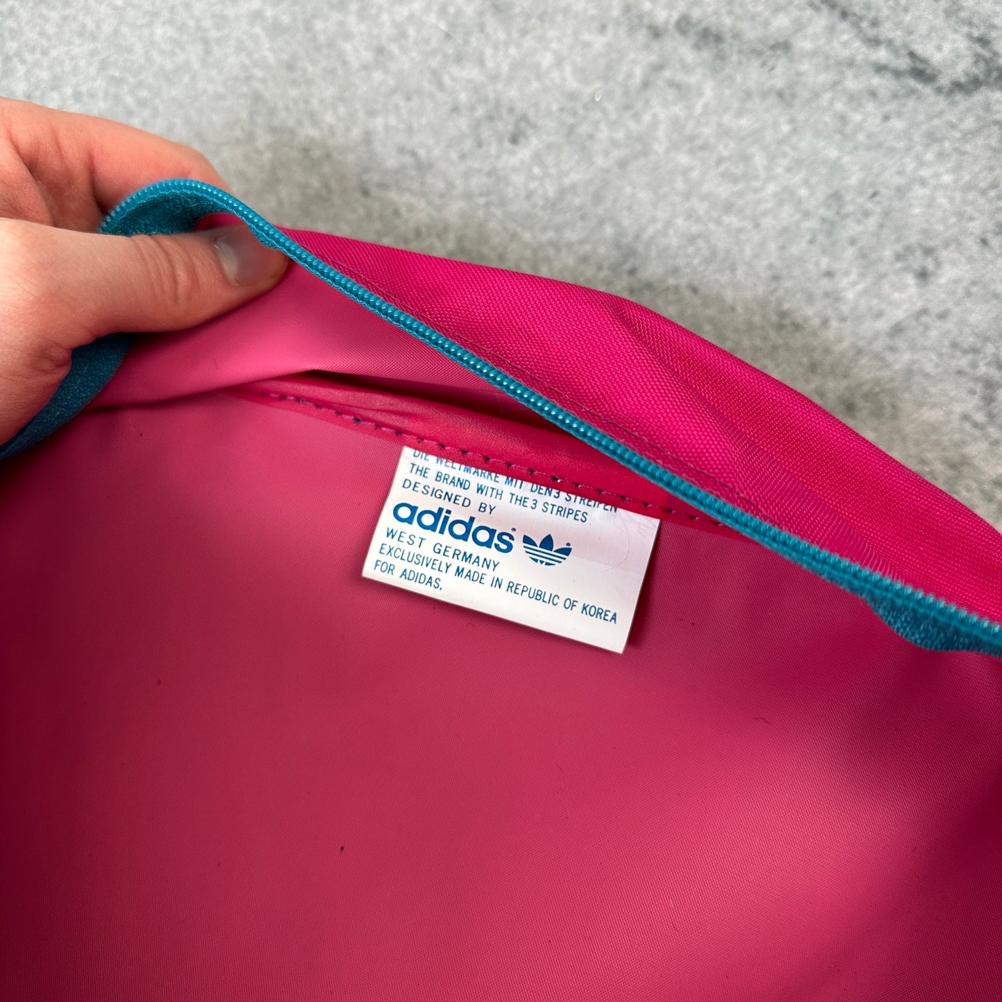 Vintage Adidas Fechttasche 80er Jahre Uhlmann Fecht-Sport