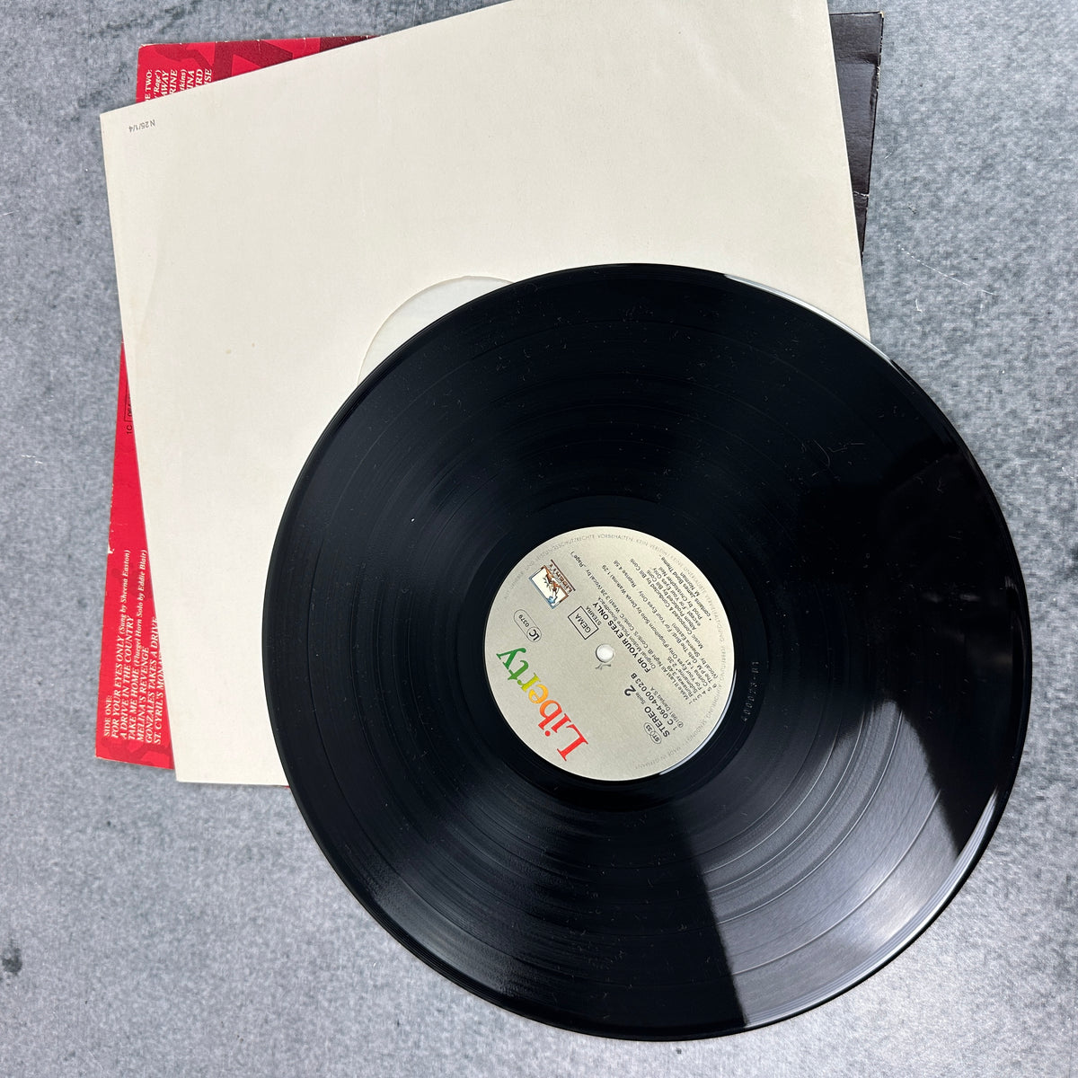 James Bond 007 – For Your Eyes Only Soundtrack LP | 1981 | Roger Moore