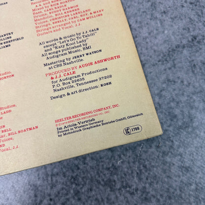 J.J. Cale – 5 LP | Shelter Records | German Pressing 1979