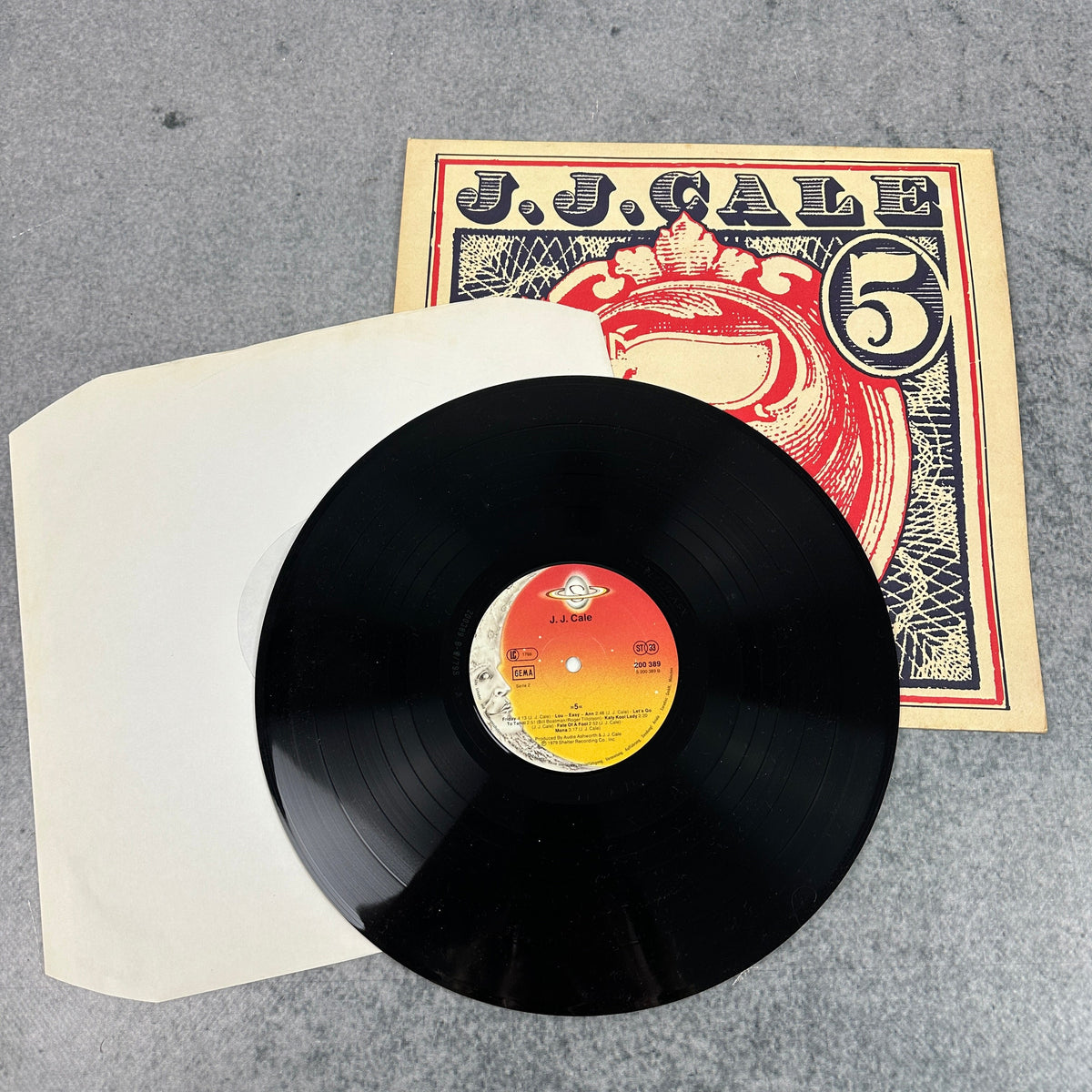 J.J. Cale – 5 LP | Shelter Records | German Pressing 1979