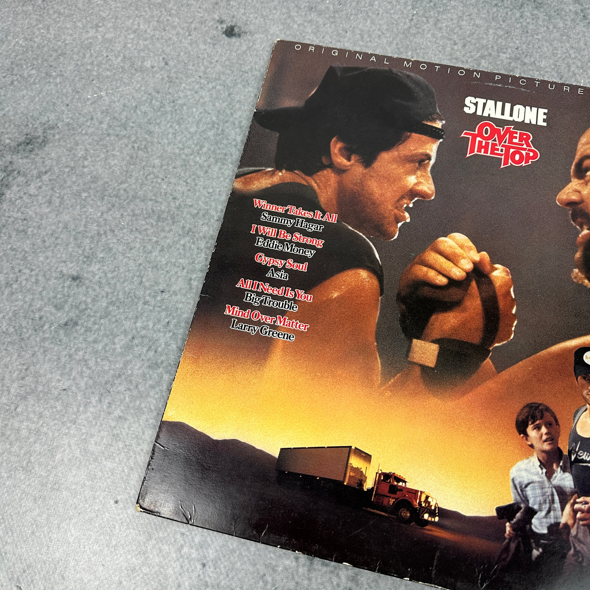 Over the Top – Original Motion Picture Soundtrack LP | 1987 | Sylvester Stallone