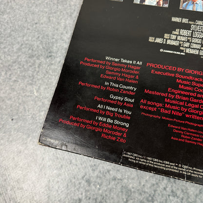 Over the Top – Original Motion Picture Soundtrack LP | 1987 | Sylvester Stallone