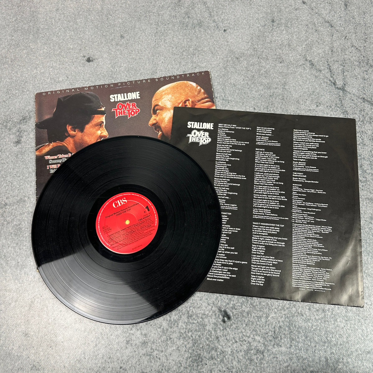 Over the Top – Original Motion Picture Soundtrack LP | 1987 | Sylvester Stallone