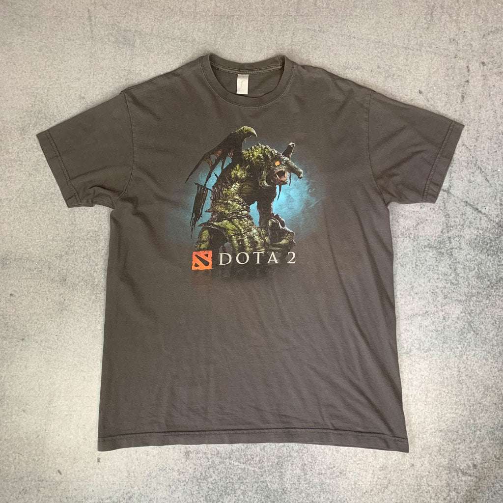 Vintage Dota 2 T-Shirt Grau (M)