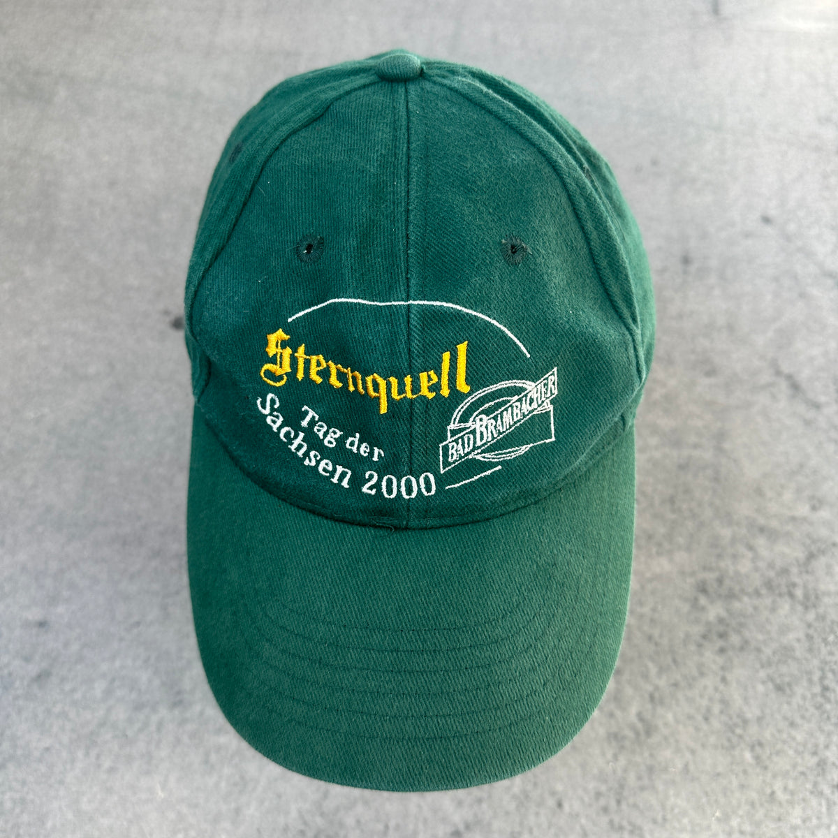 Vintage Tag der Sachsen 2000 Sternquell Bad Brambacher Cap