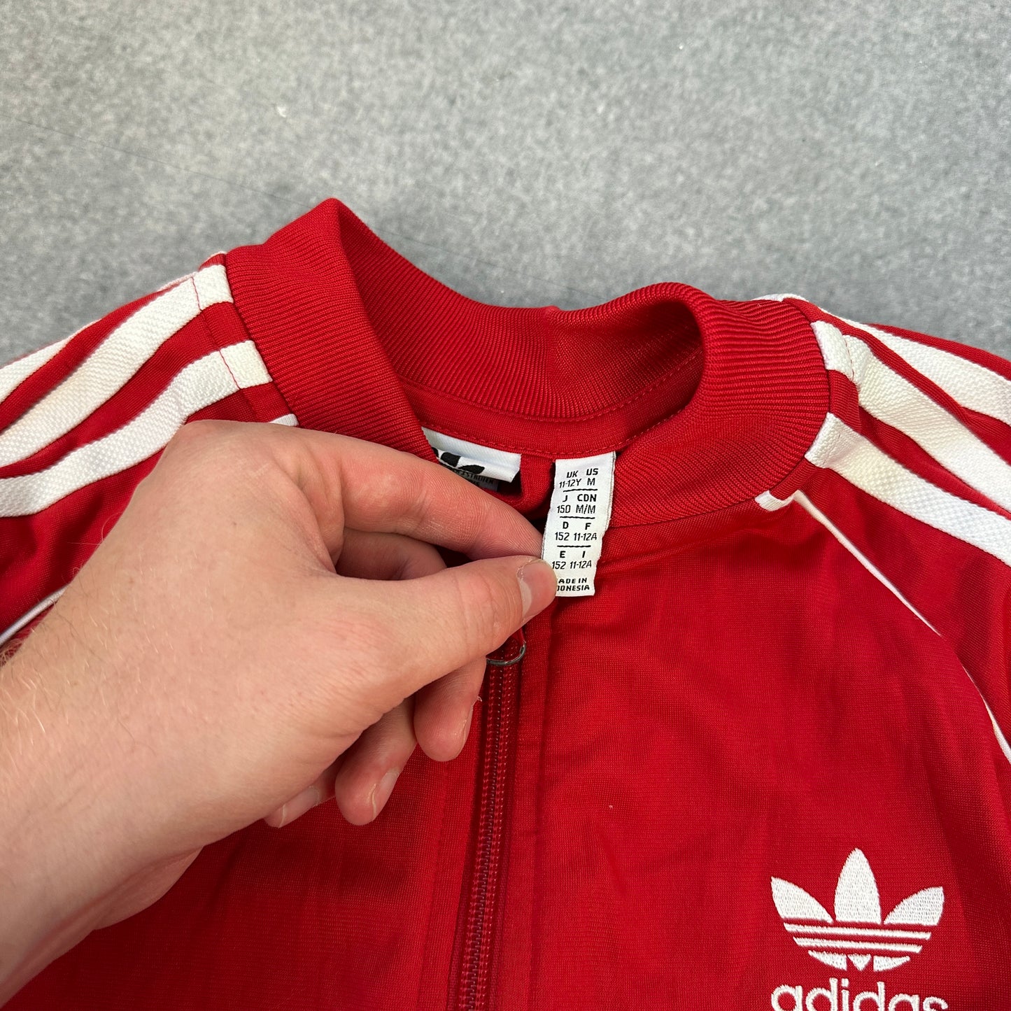 Adidas Jacke Rot (XXS)