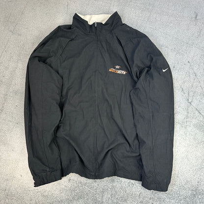 Vintage Nike Golf Windbreaker / Trainingsjacke Schwarz (XXL)