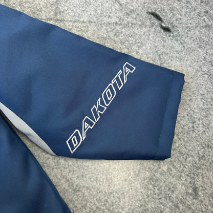 Vintage Dakota Sport NYC Racing Jacke | Y2K | Blue / White (M)