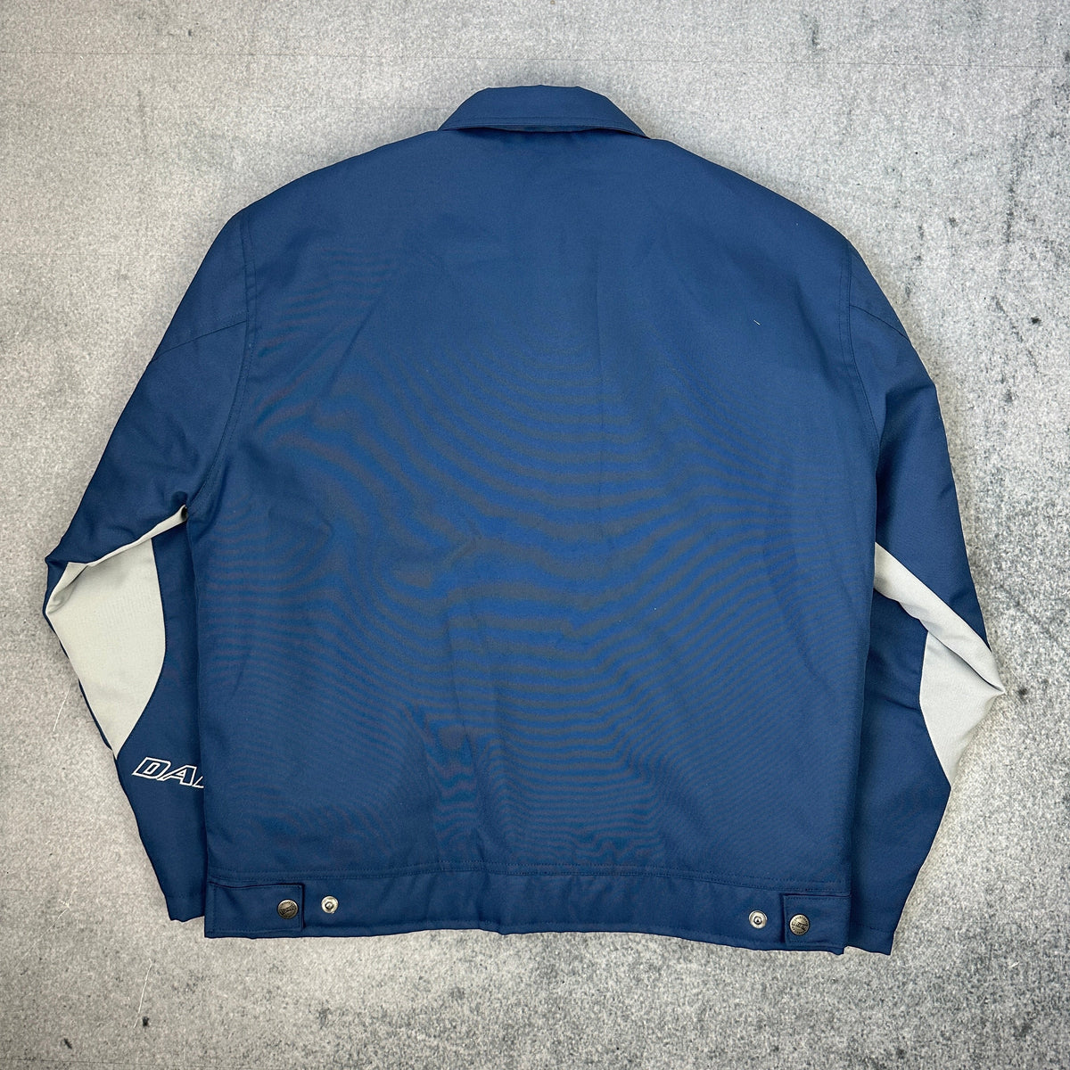Vintage Dakota Sport NYC Racing Jacke | Y2K | Blue / White (M)
