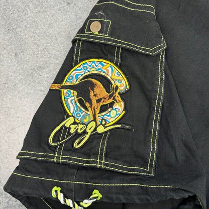 Vintage Coogi Baggy Shorts Schwarz (W44)