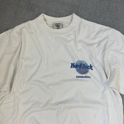 Vintage Hard Rock Cafe Edinburgh T-Shirt Weiß (M)