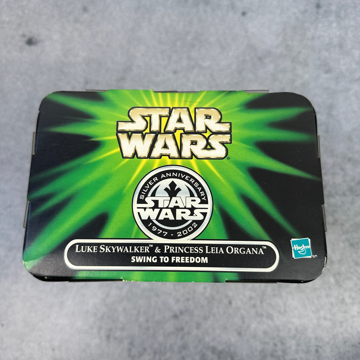 Star Wars Silver Anniversary 2002 – Luke Skywalker & Princess Leia „Swing to Freedom“ Hasbro
