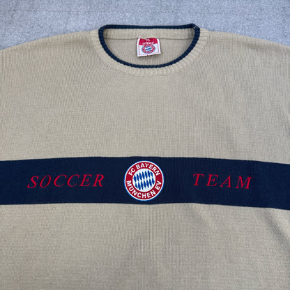 Vintage FC Bayern München Soccer Team Pullover (M)