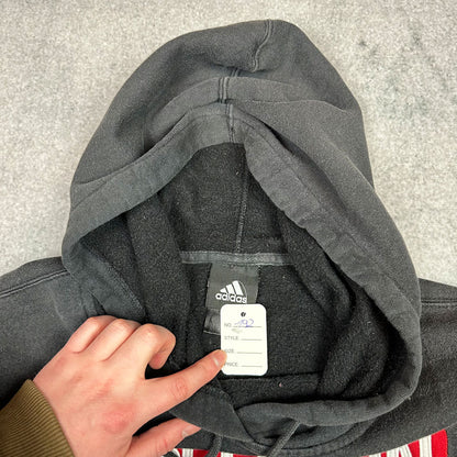 Adidas Wisconsin Hoodie Schwarz (L)