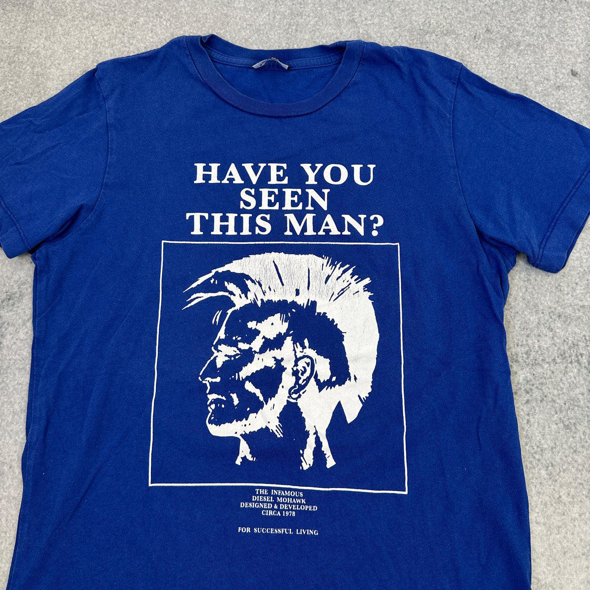 Diesel „Have You Seen This Man?“ Graphic T-Shirt XS-S