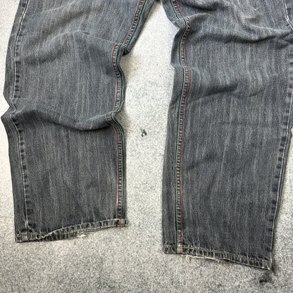 Vintage PWT HipHop Baggy Jeans Grau 38x34 (XL -XXL)