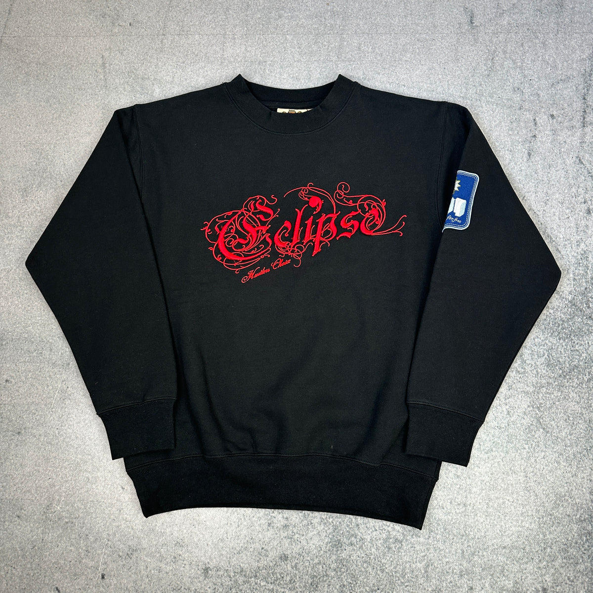 Vintage Eclipse “Hustlers Choice” Embroidered Sweater (S)