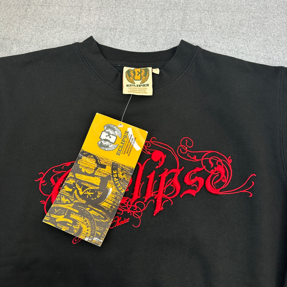 Vintage Eclipse “Hustlers Choice” Embroidered Sweater (S)