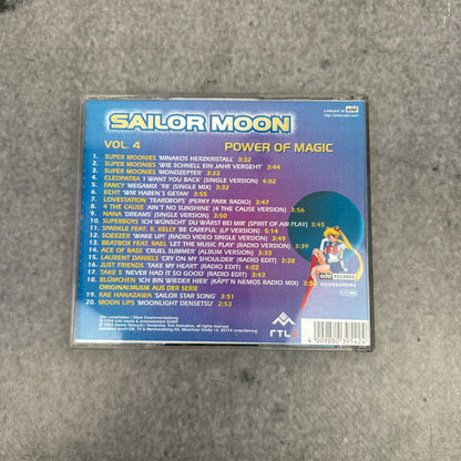 Sailor Moon Vol. 4 – Power of Magic CD | RTL2 | 1998 | Anime Soundtrack