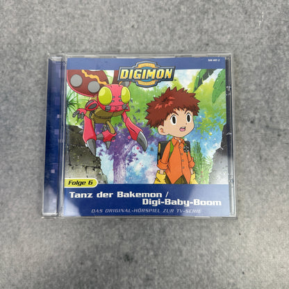 Digimon Folge 6 – Tanz der Bakemon / Digi-Baby-Boom | Original Hörspiel CD