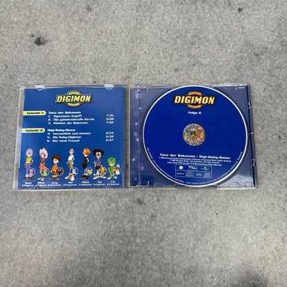 Digimon Folge 6 – Tanz der Bakemon / Digi-Baby-Boom | Original Hörspiel CD