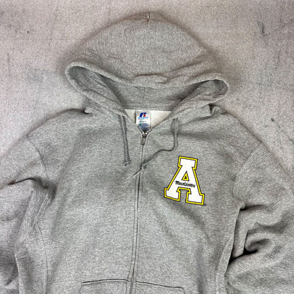 Vintage Appalachian State Mountaineers Zip-Jacke Grau (M)