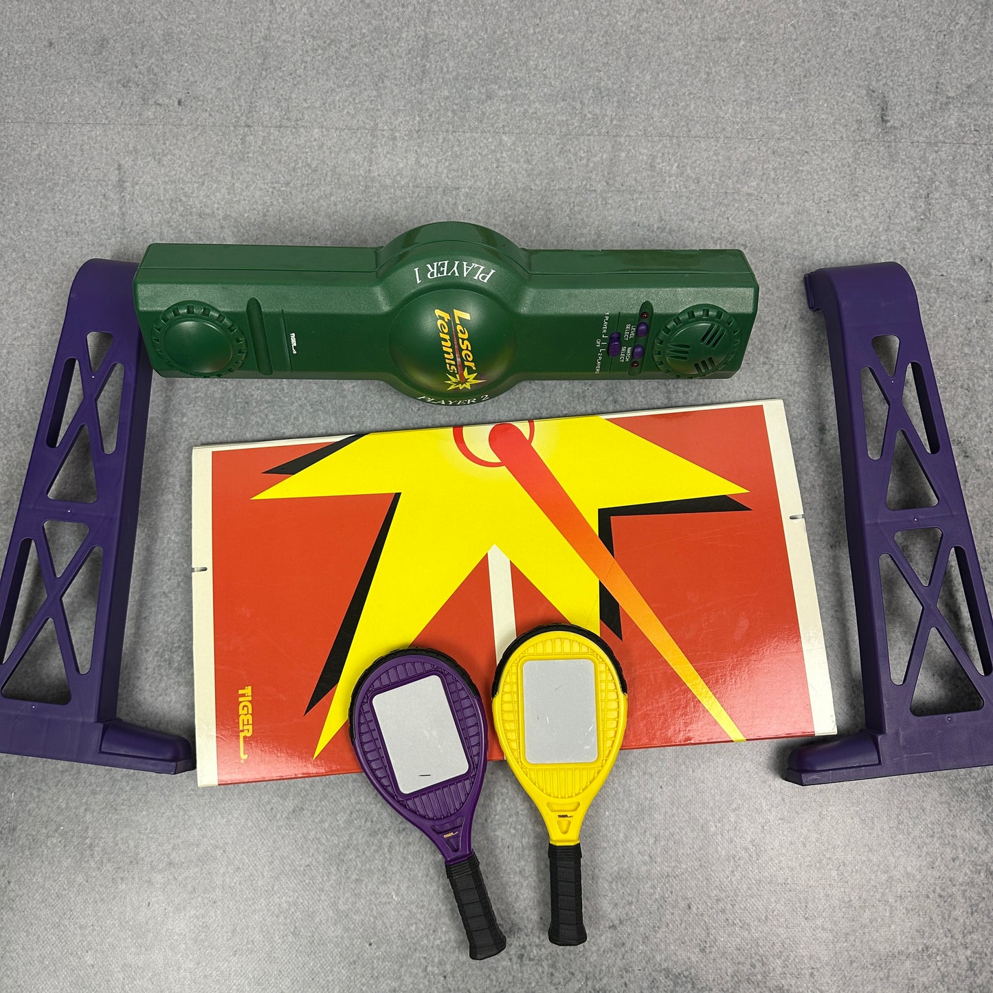 Vintage Hasbro Laser Light Tennis 1999