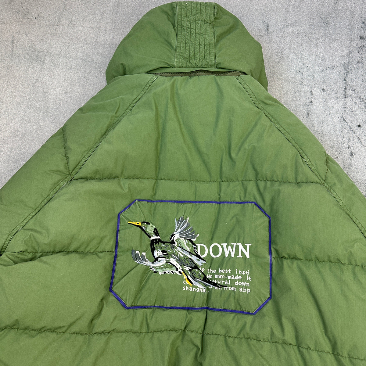 Vintage Brambilla Down Puffer Jacket Fur Hood 80s 90s (L-XL)