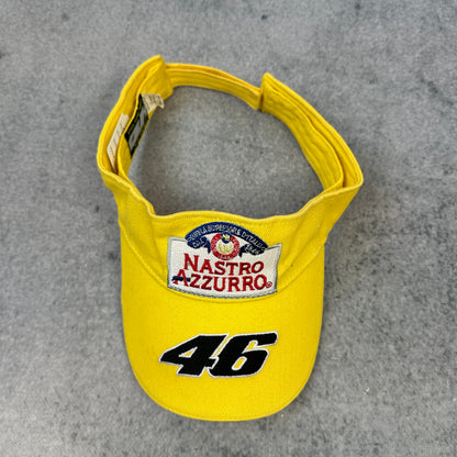 Vintage Valentino Rossi #46 Nastro Azzurro Racing Visor | The Doctor | Cap