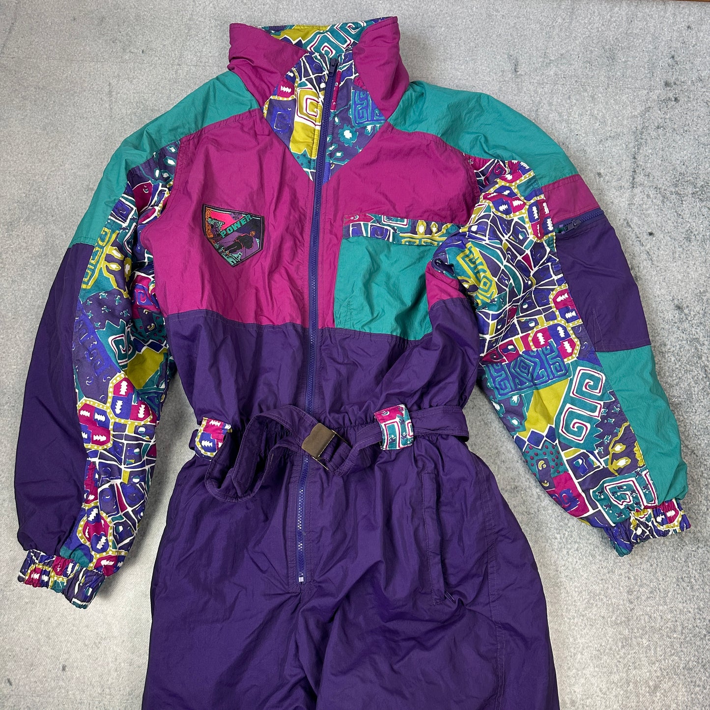 Vintage 80er Jahre Rodeo Skianzug (XL)