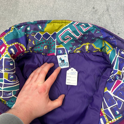 Vintage 80er Jahre Rodeo Skianzug (XL)