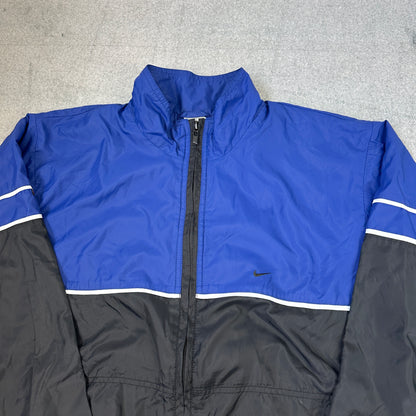 Vintage Nike Trainingsjacke Blau (L)